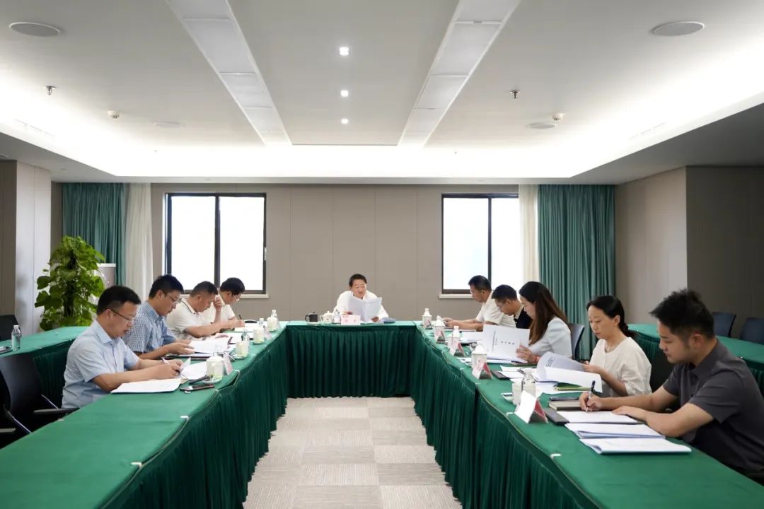 省k8凯发集团党委书记、董事长任丁主持k8凯发党校第2次校务委员会会议