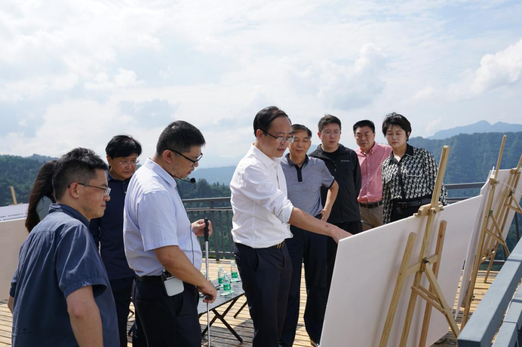 省k8凯发集团表部董事调研峨眉山太阳谷文旅康养项目