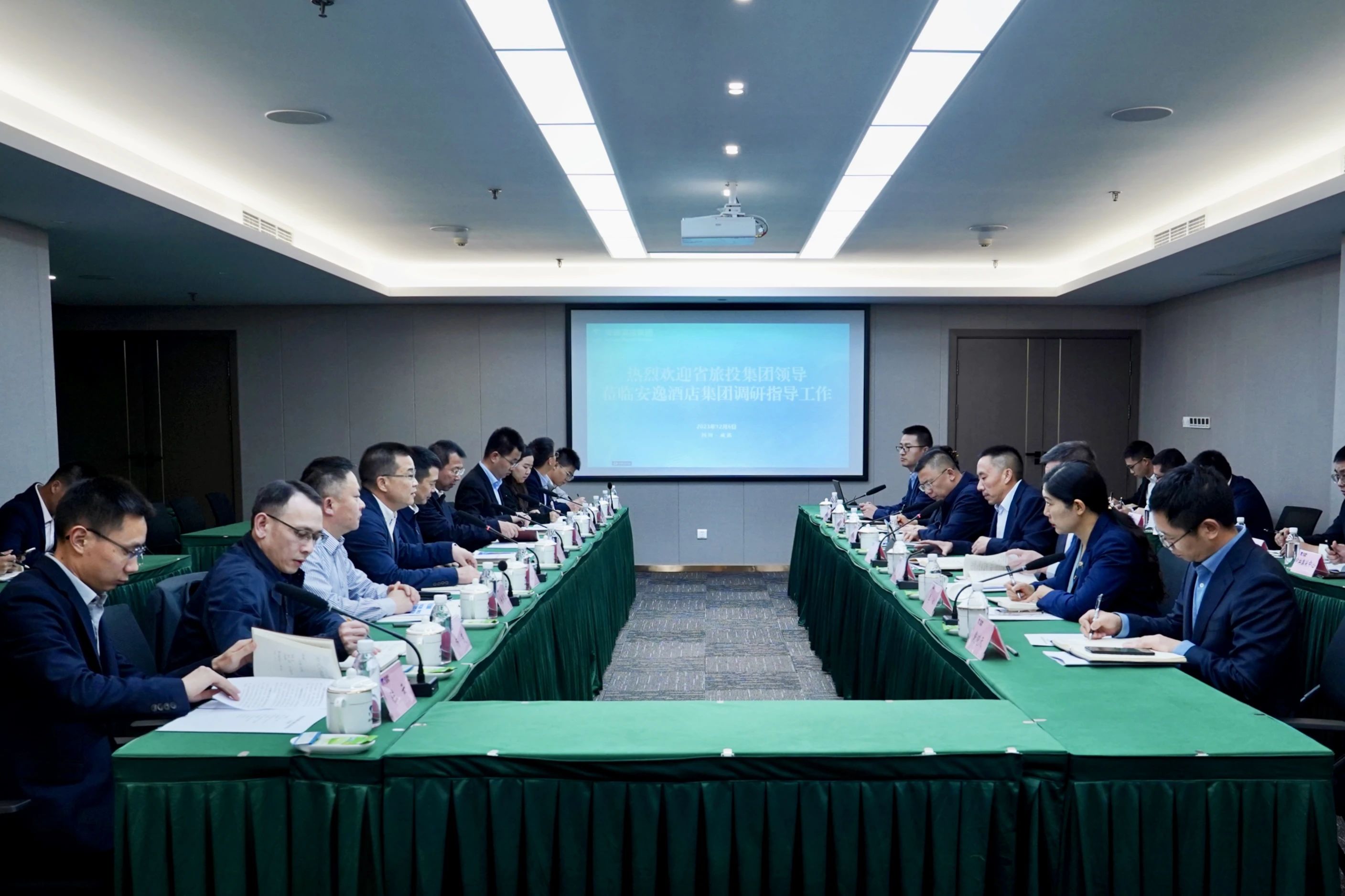 省k8凯发集团党委书记、董事长游勇率队赴二级子公司调研