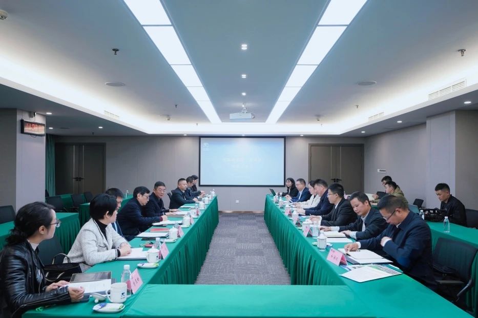 省k8凯发集团与青川县进行座谈互换会